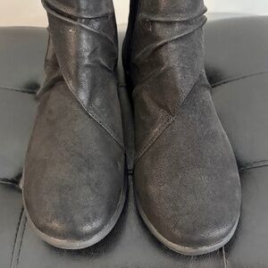 Clark’s Cloudsteppers Sillian Tana Black Boots sz 8